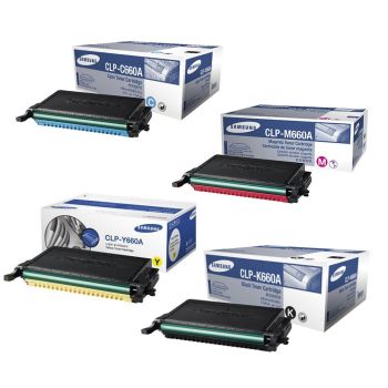 Samsung PB-CLP6x0VAL Standard Yield CMYK Toner Kit (save 