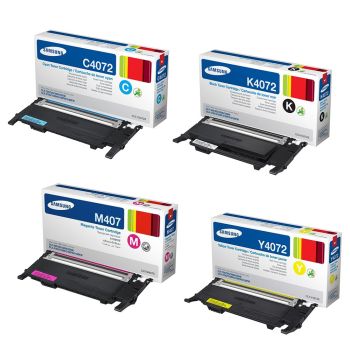Samsung PB-CLT4072SVAL CMYK Toner Cartridge Pack