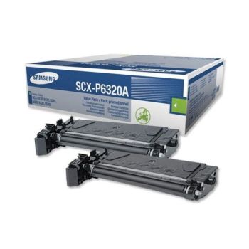 Samsung SCX-P6320A Black Toner Twin Pack (2x 8,000 pages*) SCX-P6320A/ELS