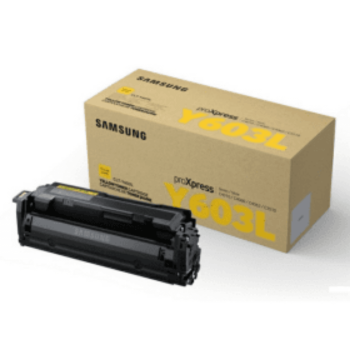 Samsung CLT-Y603L Yellow Toner Cartridge (10,000 Pages*)