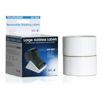 Seiko SLP-2RL Address Labels 28 x 89mm (2 x 130 Labels Per Roll) 42100607