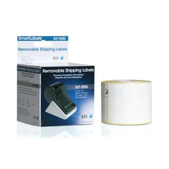 Seiko SLP-RSRL Removeable Shipping Labels 54 x 101mm (220 Labels Per Roll) 42100638