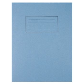 Silvine Feint Ruled With Margin Blue 229x178mm Exercise Book 80 Pages (10 Pack) EX104