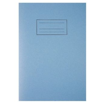 Silvine Ruled Feint With Margin Blue A4 Exercise Books 80 Pages (10 Pack) EX108