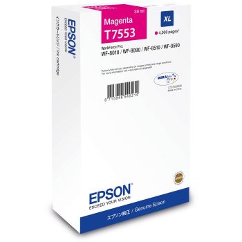 Epson C13T755340 XL Magenta Ink Cartridge (39ml / 4,000 pages*)