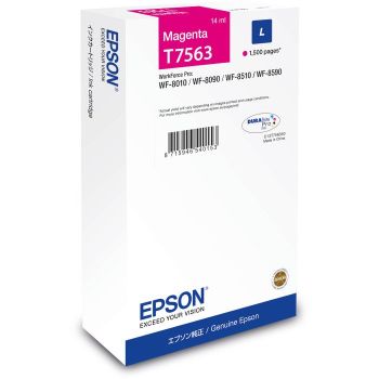 Epson C13T756340 Magenta Ink Cartridge (14ml / 1,500 pages*)