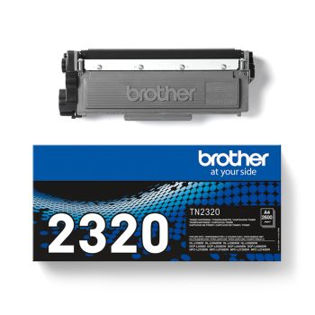 Brother TN2320 Black High Yield Toner Cartridge (2,600 pages*)