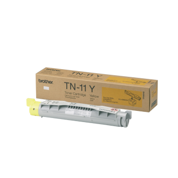 Brother TN11Y Yellow Toner Cartridge (6,000 Pages*)