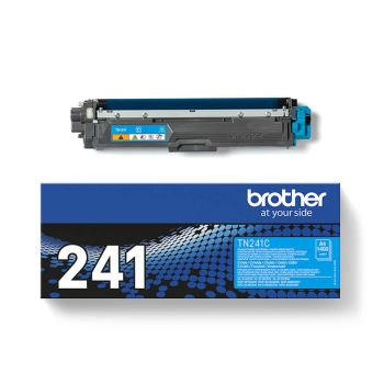 Brother TN-241C Cyan Standard Yield Toner Cartridge (1,400 pages*)