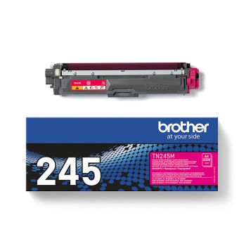 Brother TN-245M Magenta High Yield Toner Cartridge (2,200 pages*)