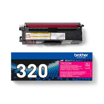Brother TN320M Standard Yield Magenta Toner (1,500 pages*)
