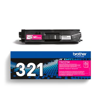 Brother TN321M Magenta Toner Cartridge (1,500 pages*)