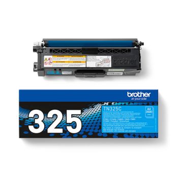 Brother TN-325C High Yield Cyan Toner Cartridge (3,500 pages*) TN325C