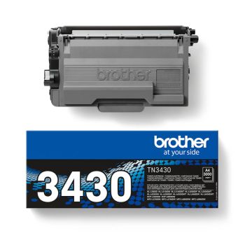 Brother TN-3430 Standard Black Toner Cartridge (3,000 pages*) TN3430
