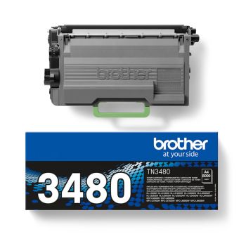 Brother TN-3480 High Yield Black Toner Cartridge (8,000 pages*) TN3480