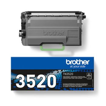 Brother TN-3520 Ultra High Yield Black Toner Cartridge (20,000 pages*) TN3520