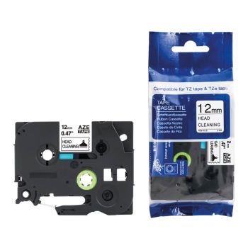 Compatible Brother TZCL3 TZeCL3 12mm Head Cleaning Tape