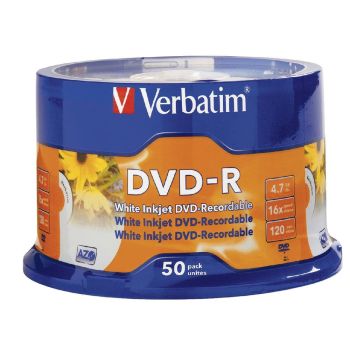 Verbatim VM43533 Spindle 50 Pack (4.7gb, 16x Speed)