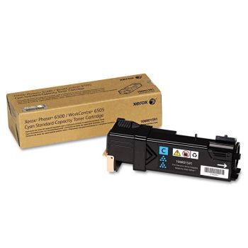 Xerox 106R01591 Standard Yield Cyan Toner Cartridge (1,000 pages*)