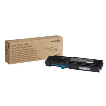 Xerox 106R02229 High Yield Cyan Toner Cartridge (6,000 pages*)