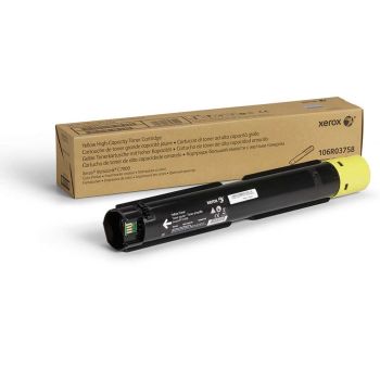 Xerox 106R03758 High Cap Yellow Toner Cartridge (10,100 Pages*)