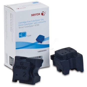 Xerox 108R00995 Cyan Solid Ink (2 sticks - 4,200 pages*)