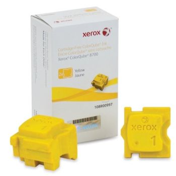 Xerox 108R00997 Yellow Solid Ink (2 sticks - 4,200 pages*)