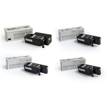 Xerox 6020 6025 CMYK Standard Toner Cartridge Multipack (Save £4)