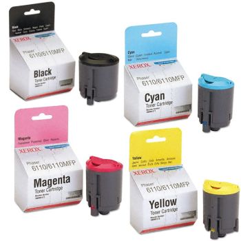 Xerox PB-P6110VAL CMYK Toner Kit (save 