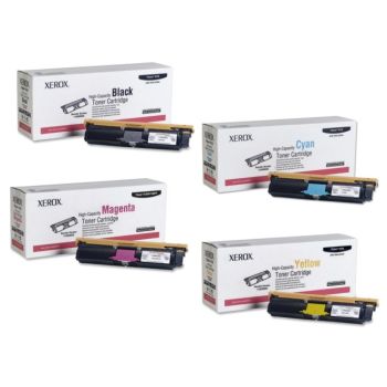 Xerox PB-P6115VAL High Yield CMYK Toner Kit (save 
