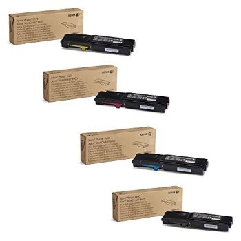 Xerox 6600 6605 CMYK High Yield Toner Cartridge Multipack (Save £7.50)