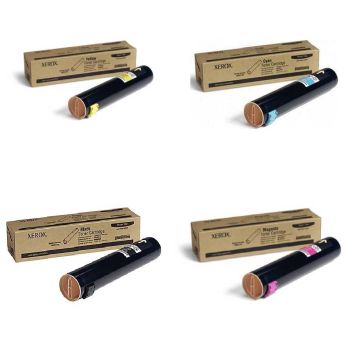 Xerox PB-P7700VAL High Yield CMYK Toner Cartridge Pack (Save 