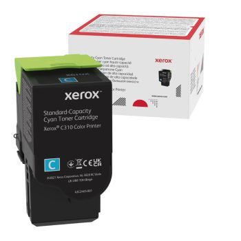 Xerox Cyan Standard Toner Cartridge (2,000 Pages*) 006R04357