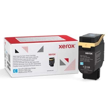 Xerox Cyan High Capacity Toner Cartridge (5,500 Pages*) 006R04828