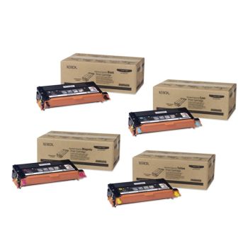 Xerox PB-P6180VAL2 High Yield CMYK Toner Kit (save 