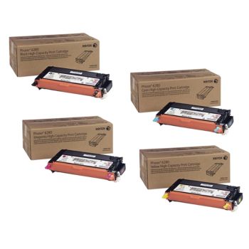 Xerox PB-P6280VAL1 Standard CMYK Toner Kit (save 