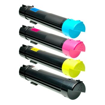 Xerox PB-P6700VAL High Yield CMYK Toner Cartridge Pack (Save 