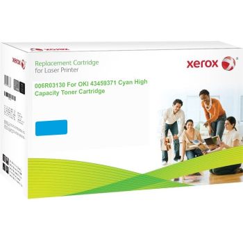 Xerox Replacement for Oki 43459371 Cyan Toner Cartridge (2,500 Pages*)