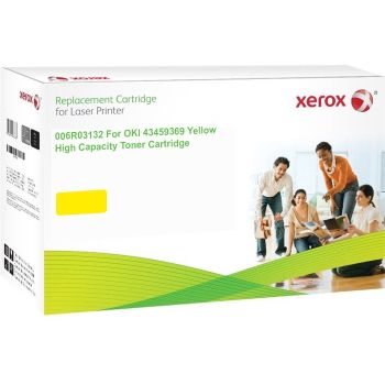 Xerox Replacement for Oki 43459369 Yellow Toner Cartridge (2,500 Pages*)