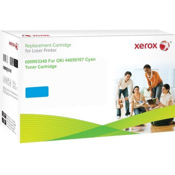 Xerox Replacement for Oki 44059167 Cyan Toner Cartridge (7,300 Pages*)