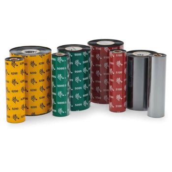 Zebra 5095 High-Performance Resin Ribbon 56mm x 74m (12 Rolls) 800132-202