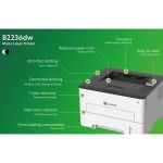 Lexmark B2236dw A4 Mono Laser Printer 18M0130 | Printer Base