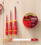 Scotch Secure Seal Packaging Tape Brown 50mmx50m Roll 7100300848 image 2