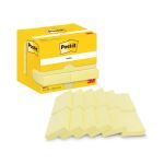 Post-it Notes 38x51mm 100 Sheets Canary Yellow (Pack of 12) 653-E image 3