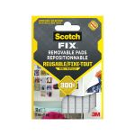 Scotch-Fix Removable Double Sided Adhesive Pads 11x15mm (Pack of 36) 7100263372 image 1