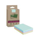 Post-it Super Sticky Recycled Notes Lined 102x152mm 45 Sheets Assorted (Pack of 4) 4645-RSSCOL4 image 1