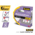 Scotch Delicate Surface Masking Tape 24mm x 41m 7100324512 image 2