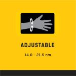 Futuro Comfort Stabilizing Wrist Brace Adjustable 14-21cm Grey 10770SPEI image 9