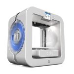 3D Systems Cube Gen3 Printer side view with blue cartridge