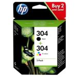 HP 304 Black & Colour Printhead Pack 3JB05AE